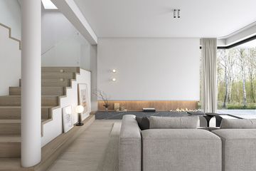  Projekt domu Idealny M2 (WAW1166) - projekt domu parterowego z poddaszem - Zdjęcie 9