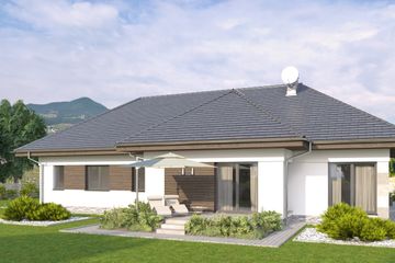  Projekt domu Parterowy 3 (BBH1023) - projekt domu parterowego - Zdjęcie 3