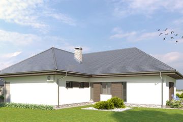  Projekt domu Parterowy 3 (BBH1023) - projekt domu parterowego - Zdjęcie 4