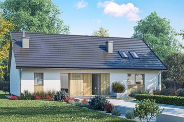  Projekt domu D340 (WAI1475) - projekt domu parterowego - Zdjęcie 2