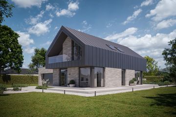  Projekt domu BrickHouse 160 (KRZ1079) - projekt domu parterowego z poddaszem - Zdjęcie 9