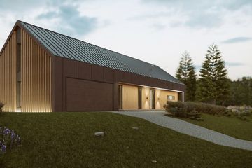  Projekt domu Frigg (BBI1013) - projekt domu parterowego z poddaszem - Zdjęcie 5