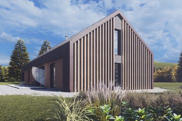  Projekt domu Frigg (BBI1013) - projekt domu parterowego z poddaszem - Zdjęcie 9