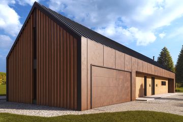  Projekt domu Frigg (BBI1013) - projekt domu parterowego z poddaszem - Zdjęcie 3