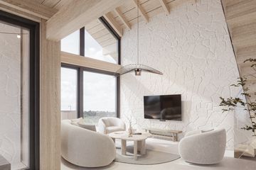  Projekt domu Stodoła Chalet wersja murowana (KRY1013) - projekt domu parterowego z poddaszem - Zdjęcie 5