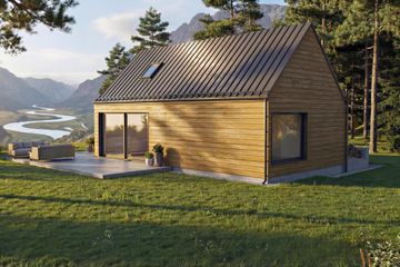  Projekt domu Kantry 2 (GDE1052) - projekt domu parterowego - Zdjęcie 6