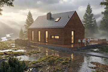  Projekt domu Kantry 2 (GDE1052) - projekt domu parterowego - Zdjęcie 7