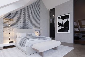  Projekt domu BrickHouse 104 (KRZ1080) - projekt domu parterowego z poddaszem - Zdjęcie 20