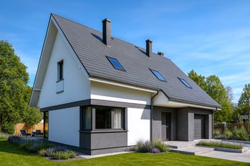  Projekt domu Tymek G1 energo (WRC2827) - projekt domu parterowego z poddaszem - Zdjęcie 1