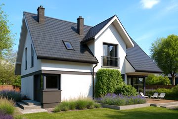  Projekt domu Tymek G1 energo (WRC2827) - projekt domu parterowego z poddaszem - Zdjęcie 2