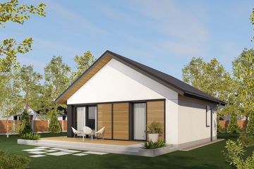  Projekt domu Mini 19 PLUS (wersja C) energo plus (WRC2828) - projekt domu parterowego - Zdjęcie 6