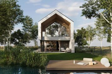  Projekt domu HomeKoncept 115 G2 (KRX1251) - projekt domu z pełnym piętrem - Zdjęcie 2