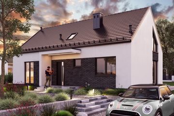  Projekt domu Ka260 Sz (PKT1305) - projekt domu parterowego - Zdjęcie 1