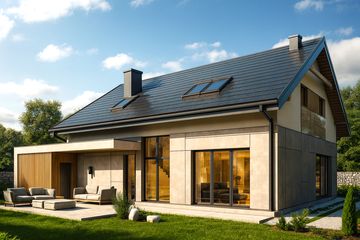  Projekt domu HG-I24 (KRM1100) - projekt domu parterowego z poddaszem - Zdjęcie 4