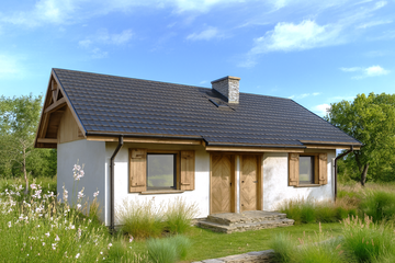  Projekt domu L-239 (SLU1050) - projekt domu parterowego - Zdjęcie 1