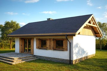 Projekt domu L-239 (SLU1050) - projekt domu parterowego - Zdjęcie 2