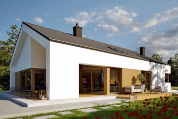  Projekt domu Daniel IX G2 energo (WRC2815) - projekt domu parterowego - Zdjęcie 1