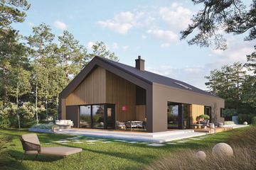  Projekt domu Daniel IX G2 energo plus (WRC2800) - projekt domu parterowego - Zdjęcie 2