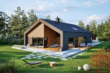  Projekt domu Daniel IX G2 energo plus (WRC2800) - projekt domu parterowego - Zdjęcie 4