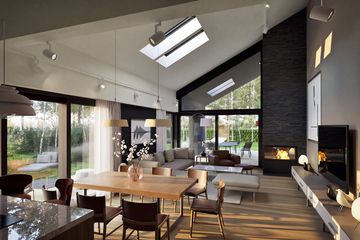 Projekt domu Daniel IX G2 energo plus - parterowy dom o powierzchni 135,12 m², dach dwuspadowy - ujęcie 5