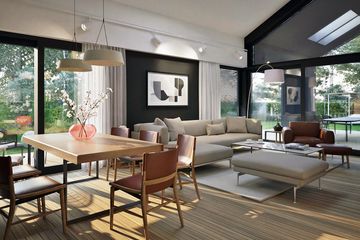 Projekt domu Daniel IX G2 energo plus - parterowy dom o powierzchni 135,12 m², dach dwuspadowy - ujęcie 6