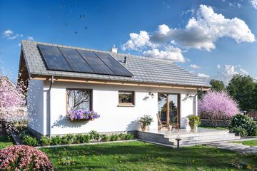  Projekt domu Tebe mini Szkielet drewniany (WOE1193) - projekt domu parterowego - Zdjęcie 3