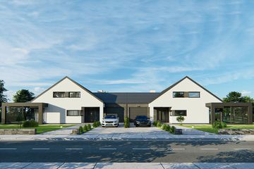  Projekt domu Mandalorian A - dwulokalowy LLL (WRD3230) - projekt domu parterowego - Zdjęcie 3