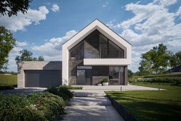  Projekt domu BrickHouse 159 (KRZ1082) - projekt domu parterowego z poddaszem - Zdjęcie 8