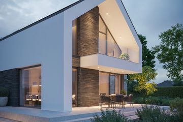  Projekt domu BrickHouse 159 (KRZ1082) - projekt domu parterowego z poddaszem - Zdjęcie 11