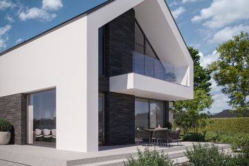  Projekt domu BrickHouse 159 (KRZ1082) - projekt domu parterowego z poddaszem - Zdjęcie 12