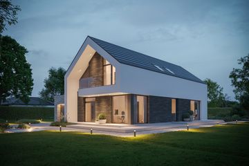  Projekt domu BrickHouse 159 (KRZ1082) - projekt domu parterowego z poddaszem - Zdjęcie 13