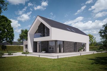  Projekt domu BrickHouse 159 (KRZ1082) - projekt domu parterowego z poddaszem - Zdjęcie 14