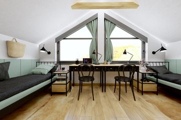  Projekt domu Ka159 Sz (PKT1304) - projekt domu parterowego z poddaszem - Zdjęcie 12