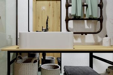Projekt domu Ka159 Sz - parterowy z poddaszem dom o powierzchni 43,20 m², dach dwuspadowy - ujęcie 30