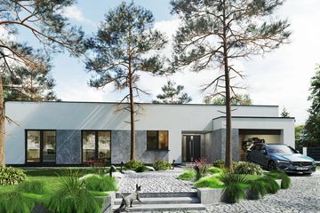  Projekt domu Ka239 T (PKT1306) - projekt domu parterowego - Zdjęcie 1