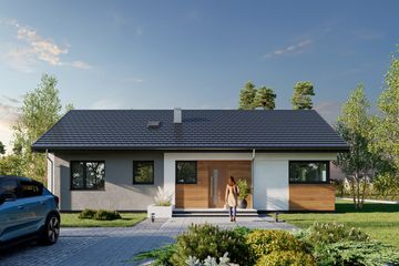  Projekt domu Cyklamen Beta (1886) (KRD3022) - projekt domu parterowego - Zdjęcie 6