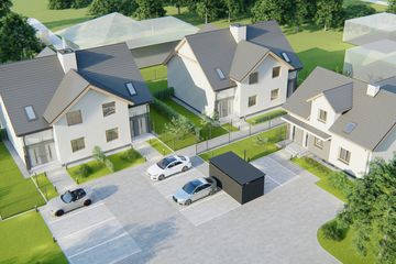  Projekt domu PIG 2C - bliźniak LLL (WRD3220) - projekt domu parterowego z poddaszem - Zdjęcie 4