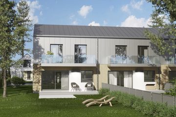  Projekt domu D350 (WAI1481) - projekt domu z pełnym piętrem - Zdjęcie 3