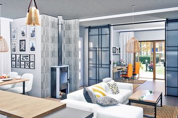  Projekt domu Melodia z garażem 1-st. [A] (WRF2447) - projekt domu parterowego - Zdjęcie 8