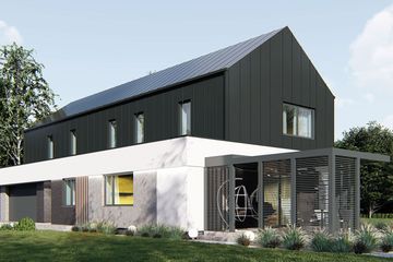  Projekt domu uA370 (WCB1511) - projekt domu z pełnym piętrem - Zdjęcie 3