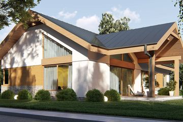  Projekt domu uA386 (WCB1512) - projekt domu parterowego - Zdjęcie 3