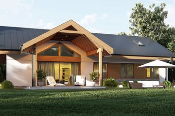  Projekt domu uA386 (WCB1512) - projekt domu parterowego - Zdjęcie 4