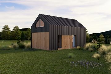  Projekt domu letniskowego L-322 (SLU1051) - projekt domu letniskowego parterowego - Zdjęcie 4