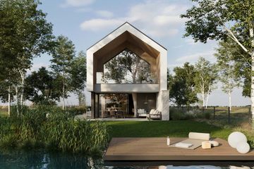  Projekt domu HomeKoncept 115 (KRX1254) - projekt domu z pełnym piętrem - Zdjęcie 2