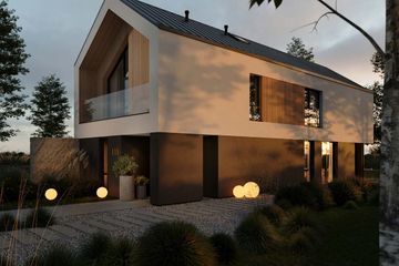  Projekt domu HomeKoncept 115 (KRX1254) - projekt domu z pełnym piętrem - Zdjęcie 9