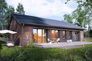  Projekt domu Azory (WRN1557) - projekt domu parterowego - Zdjęcie 2