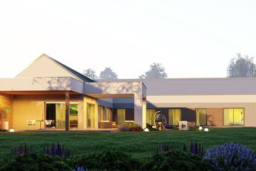  Projekt domu uA400 (WCB1516) - projekt domu parterowego - Zdjęcie 1