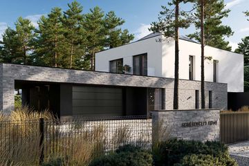  Projekt domu HomeKoncept 113 wariant 01 (KRX1255) - projekt domu z pełnym piętrem - Zdjęcie 1