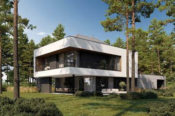  Projekt domu HomeKoncept 113 wariant 01 (KRX1255) - projekt domu z pełnym piętrem - Zdjęcie 6