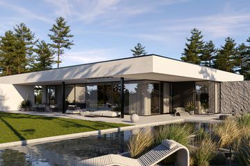  Projekt domu HomeKoncept 112 G2 (KRX1258) - projekt domu parterowego - Zdjęcie 1